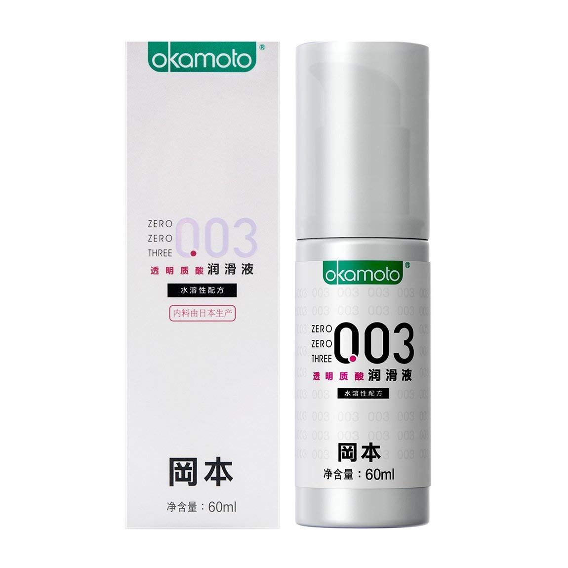 冈本 润滑液003透明质酸60ml
