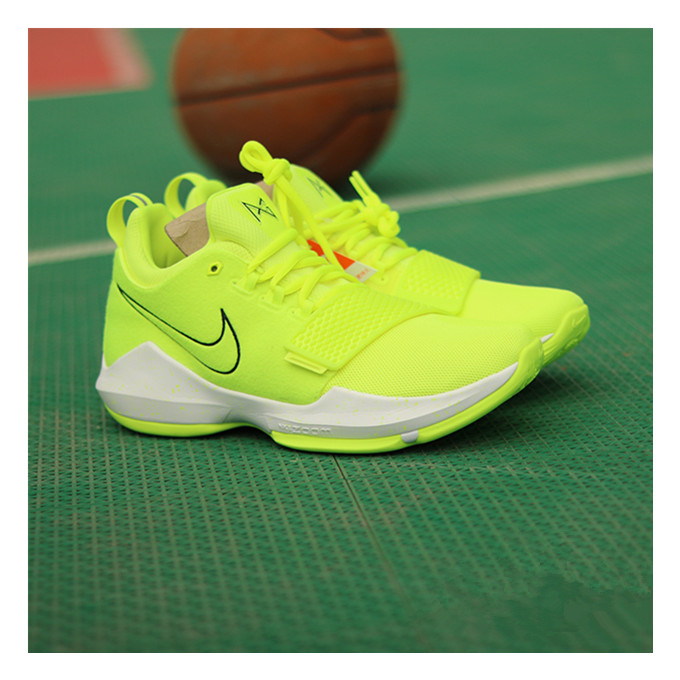 Nike Paul George PG 1 荧光绿