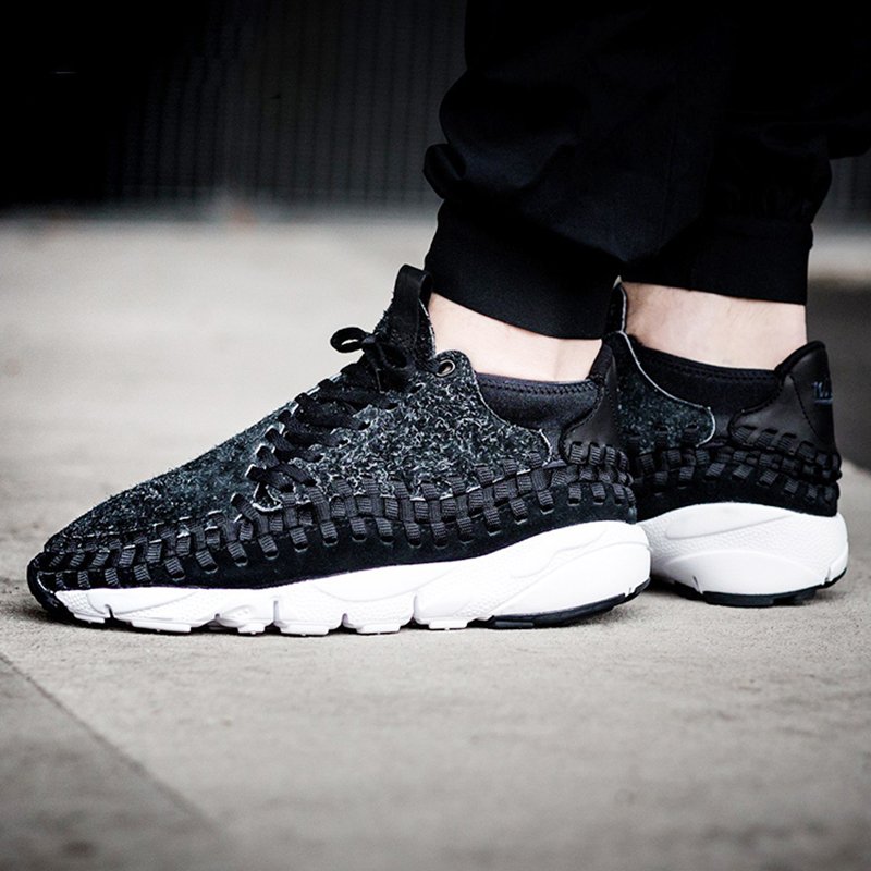 Nike Air Footscape Woven  黑/藏蓝