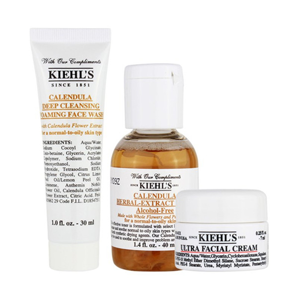 Kiehl's科颜氏金盏花保湿套装