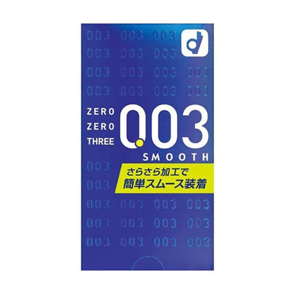 okamoto冈本003柔滑防过敏润滑安全套10个/盒