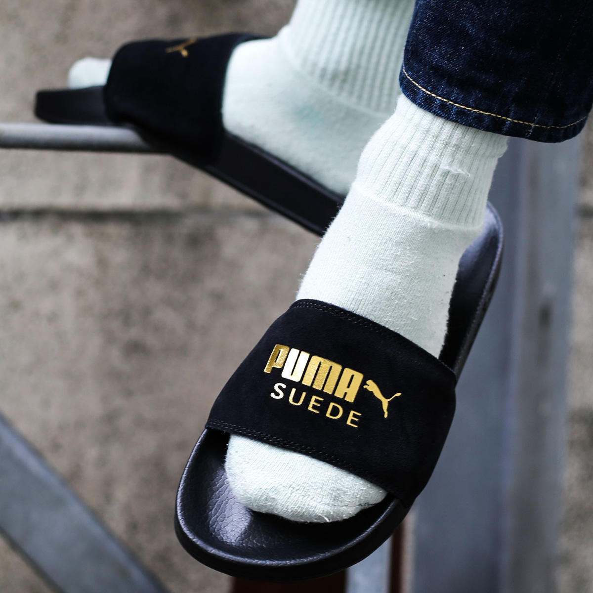 Puma Leadcat 黑/金标