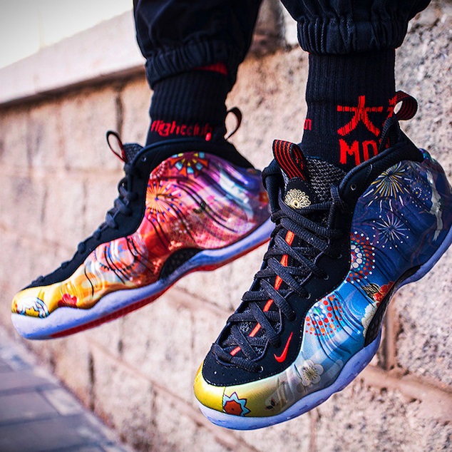 Nike Air Foamposite One CNY新年烟花喷