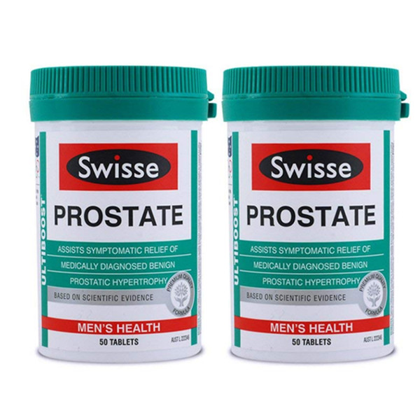 swisse前列康片天然50片*2