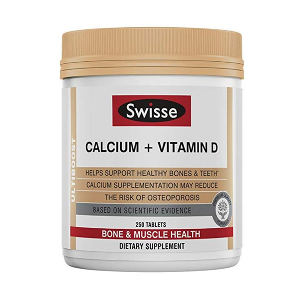 Swisse 钙+维生素D片 250片