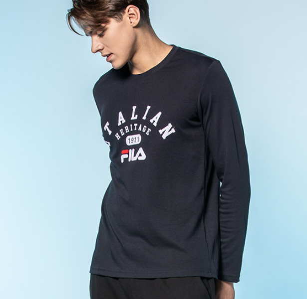 FILA 针织长袖衫