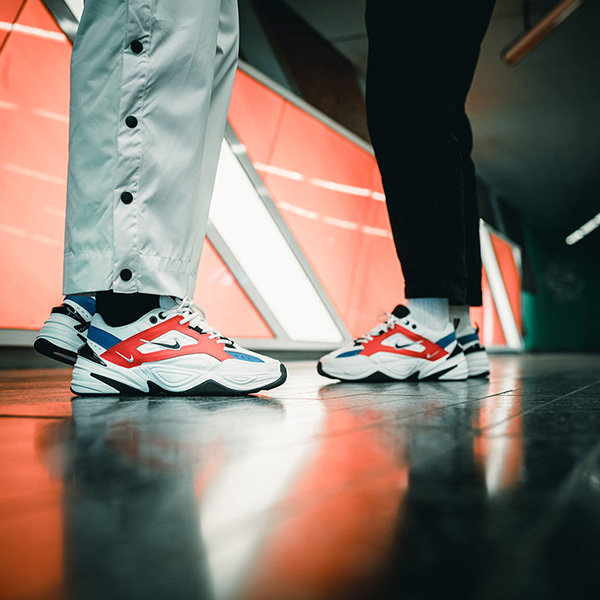 Nike M2K Tekno 白橙蓝