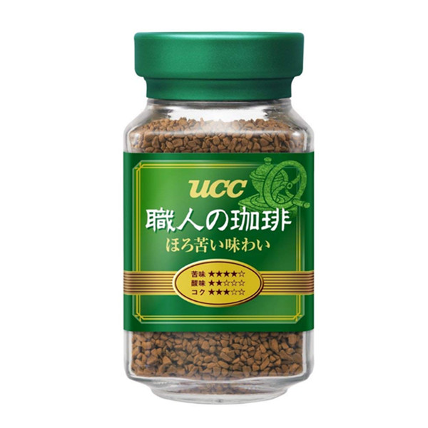 UCC悠诗诗（精品）偏苦口感速溶咖啡粉90g