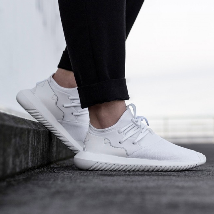 adidas Tubular Entrap 珍珠白