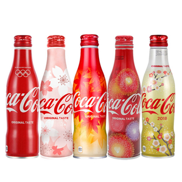 可口可乐碳酸饮料 250ml*6瓶铝瓶装