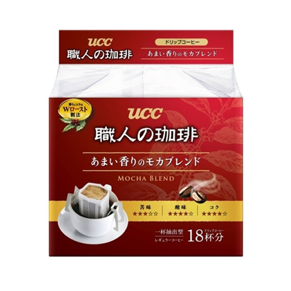 UCC悠诗诗滴滤式职人咖啡粉7g*18p