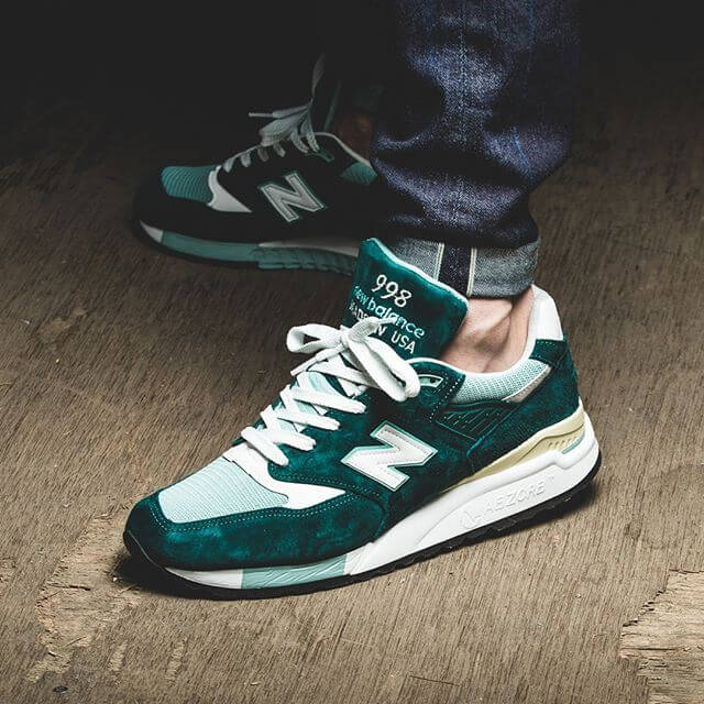 New Balance 998 深綠/松綠