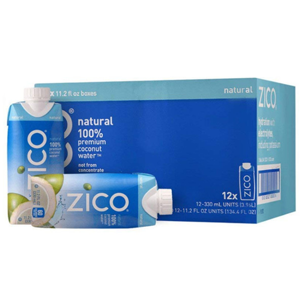 可口可乐ZICO天然椰子水330ml*12整箱