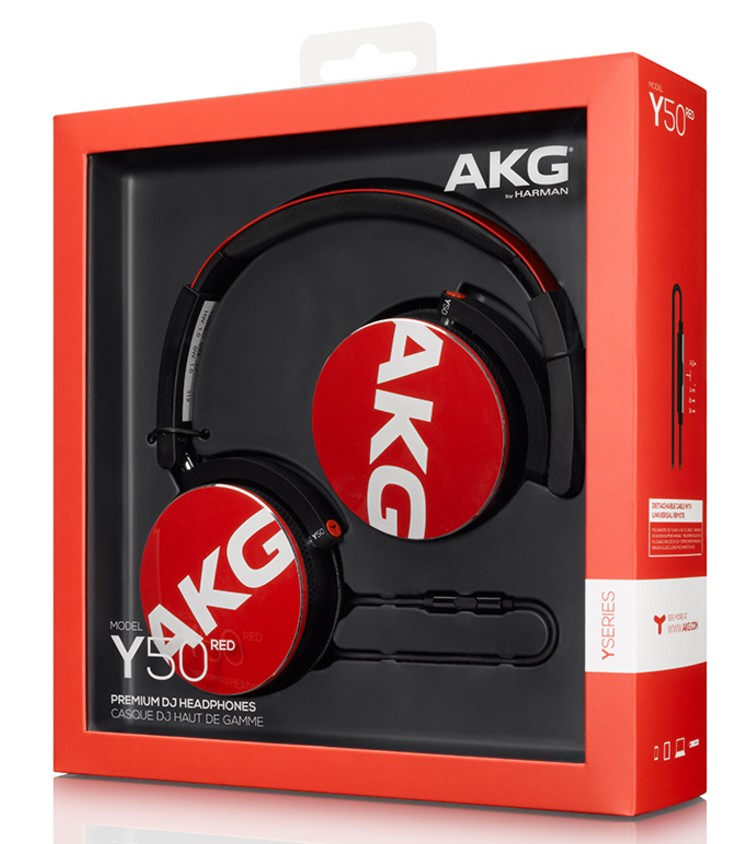 AKG/爱科技 Y50 头戴式有线耳机