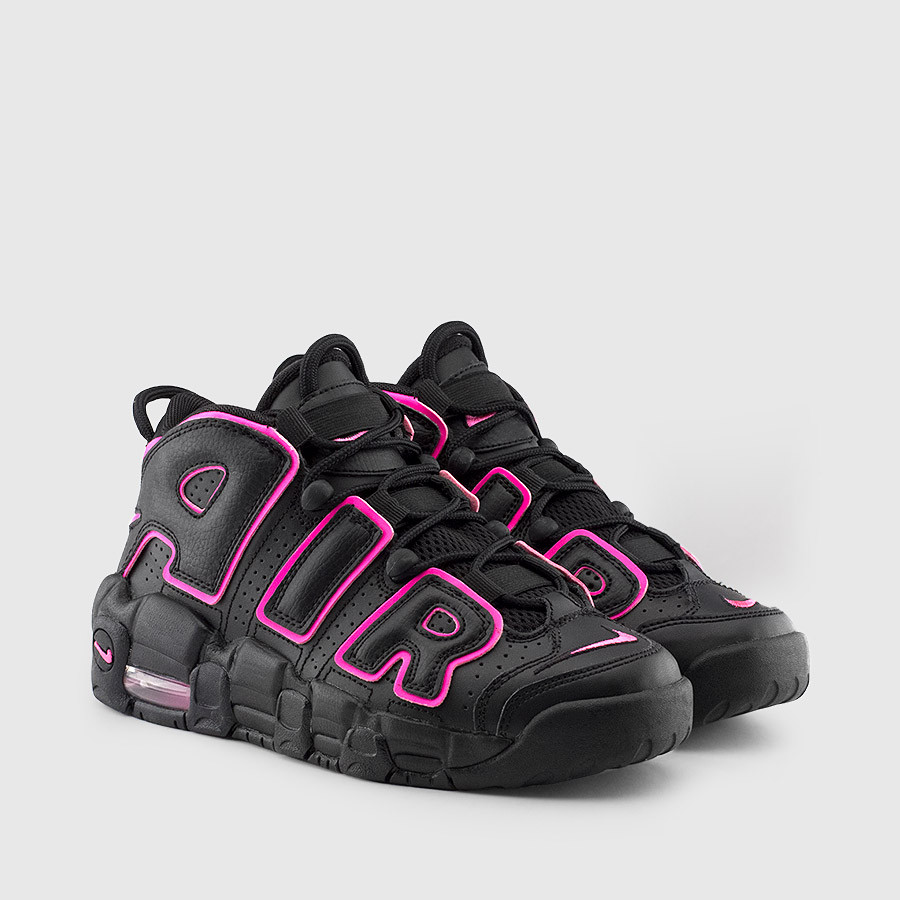 Nike Air More Uptempo 黑粉