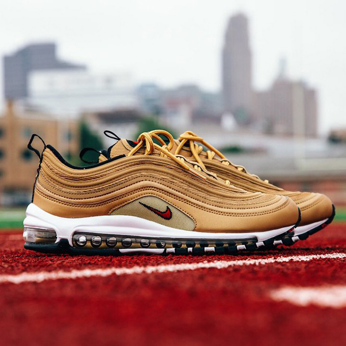 Nike Air Max 97 棕/金色