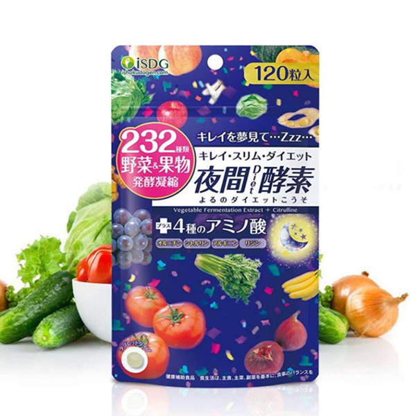 ISDG果蔬发酵夜间酵素120粒/袋