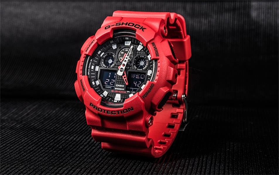 Casio/卡西欧 G-SHOCK 红黑