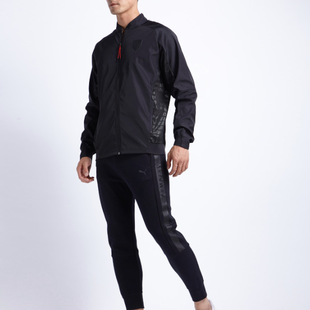 PUMA  男子拼色立领外套 Scuderia Ferrari
