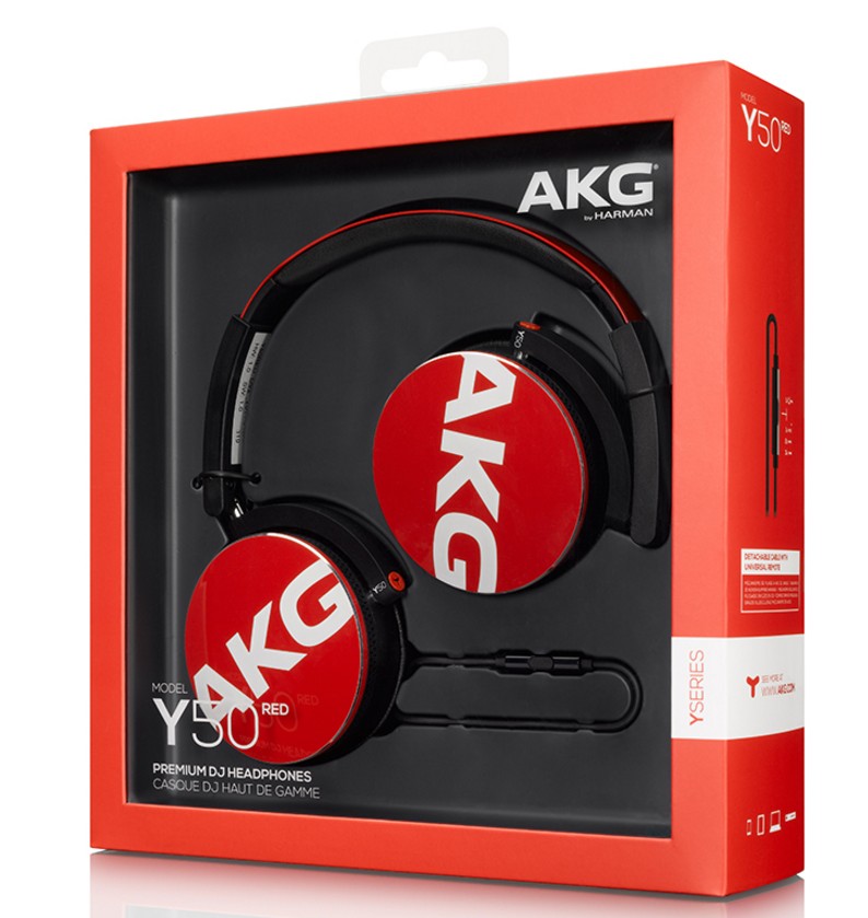 AKG/爱科技 Y50 头戴式有线耳机