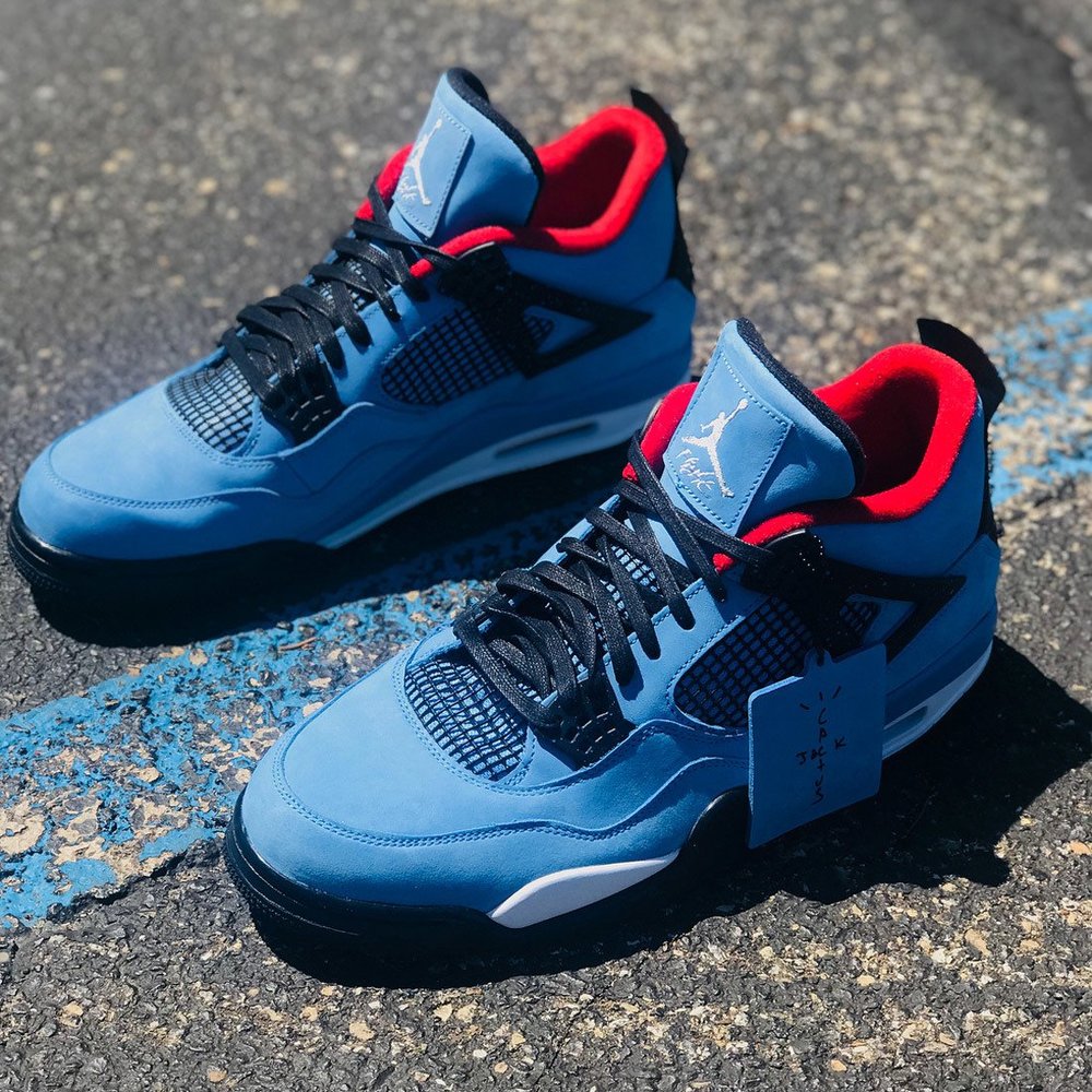 Air Jordan 4 Travis Scott 联名