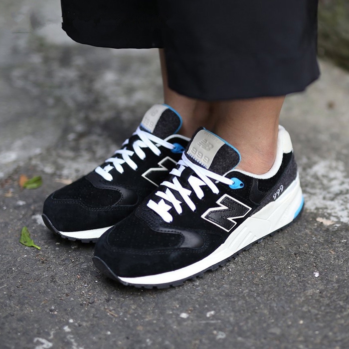 New Balance 999 黑白藍(lán)