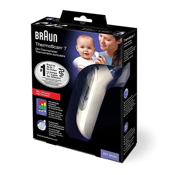 Braun 博朗 IRT6520 一秒耳温计