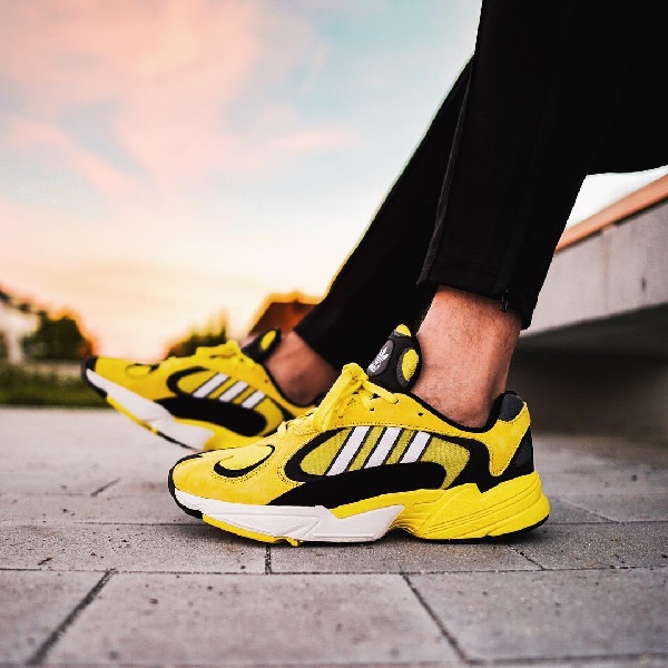 adidas Yung-1 白黑黄