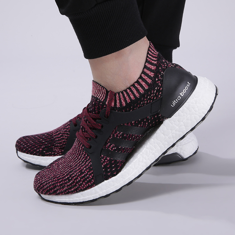 adidas Ultra Boost X 酒红色