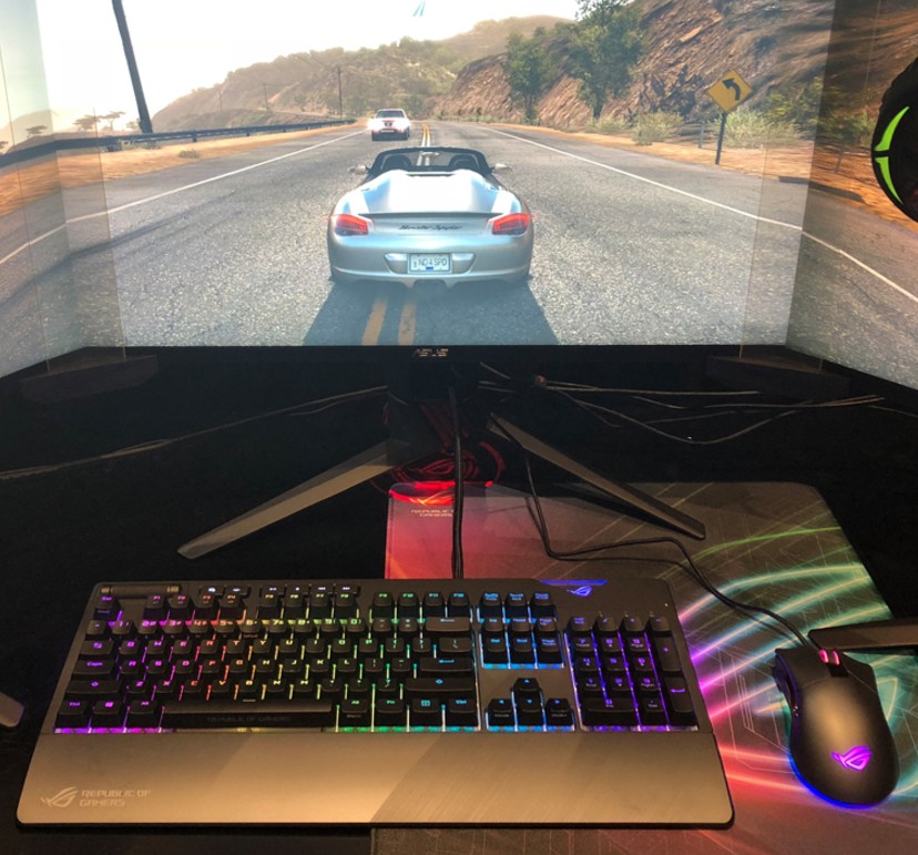 Asus/华硕 ROG Flare耀光 有线机械键盘