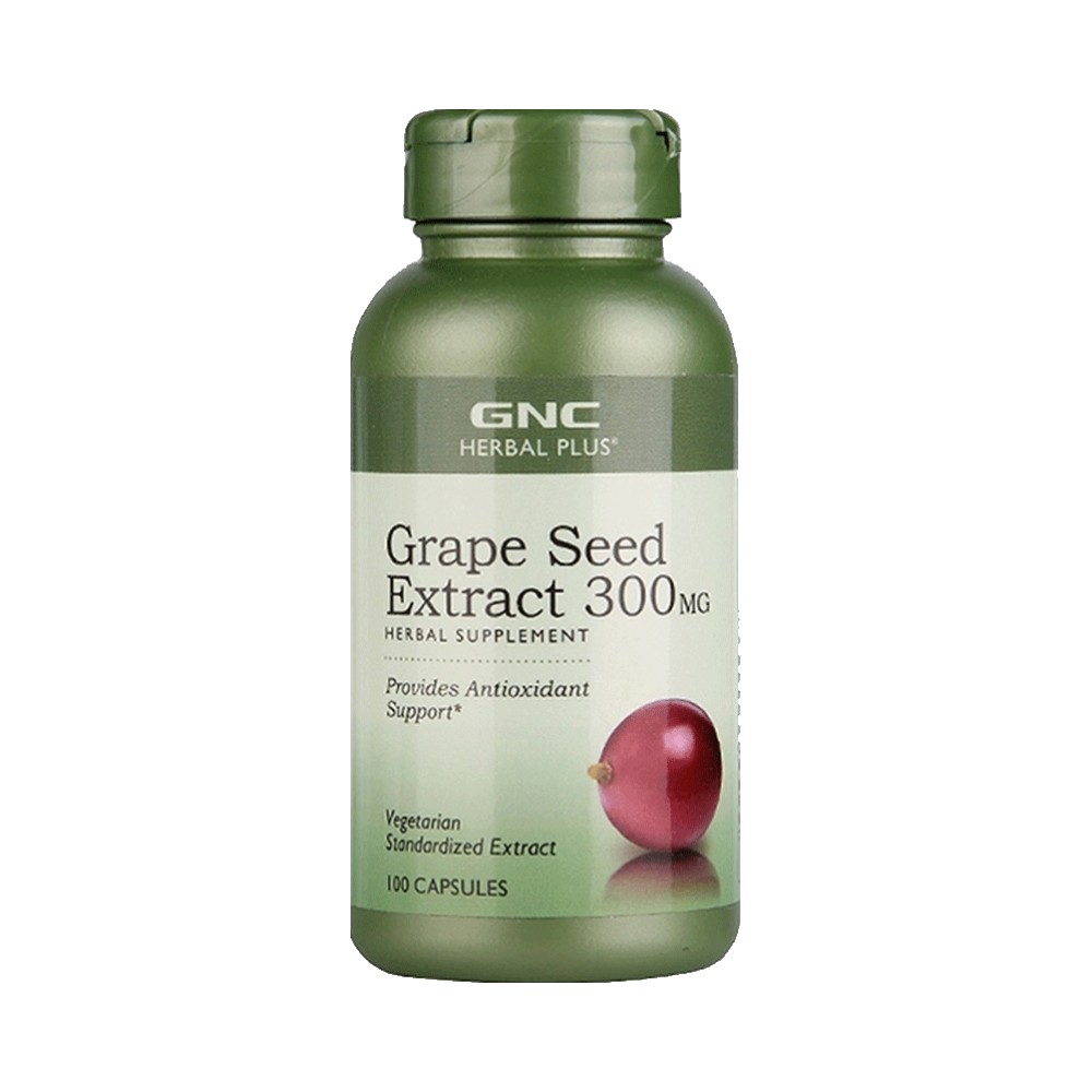 GNC 健安喜 葡萄籽精华胶囊300mg*100粒*2