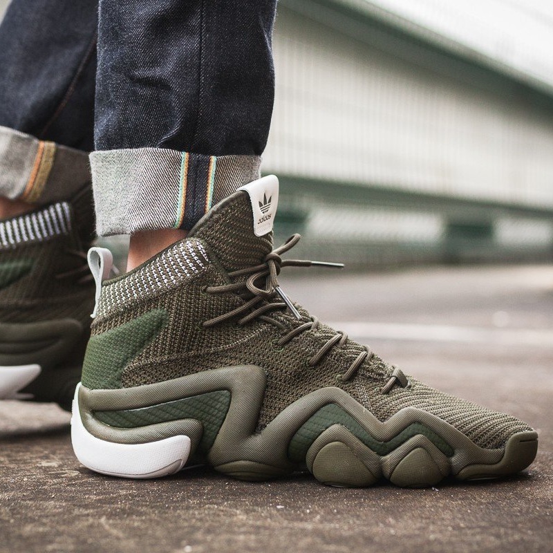 adidas Crazy 8 军绿PK