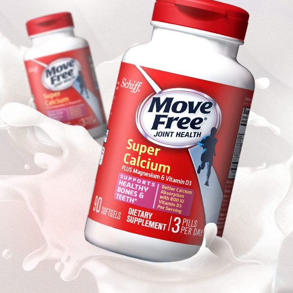 SCHIFF MoveFree 高能液体钙 90粒*2