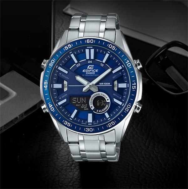 casio双显休闲商务男士手表