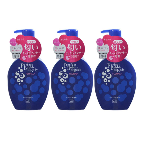 资生堂珊珂蓝瓶滋润肌肤沐浴露500ml*3