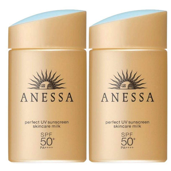 资生堂安热沙金瓶防晒霜SPF50 60ml*2