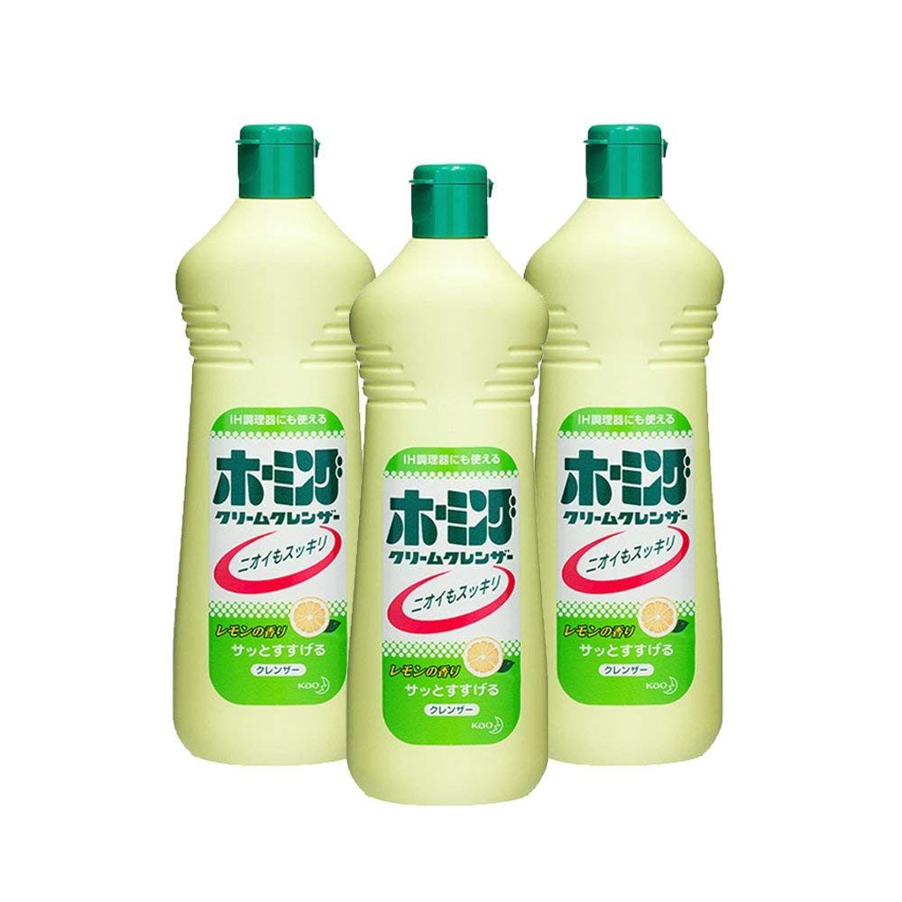 花王 油污清洁剂 柠檬味 400g *3瓶
