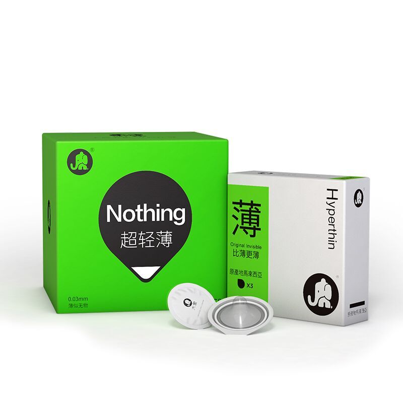 大象 Nothing系列超轻薄安全套13只