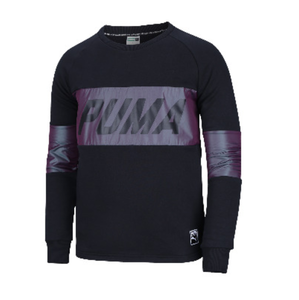 PUMA 男子圆领卫衣 Colorblock