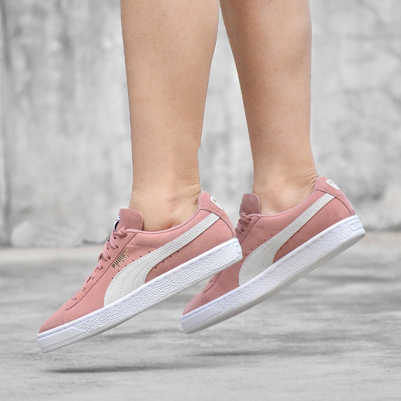 Puma Suede Classic 粉色/白色