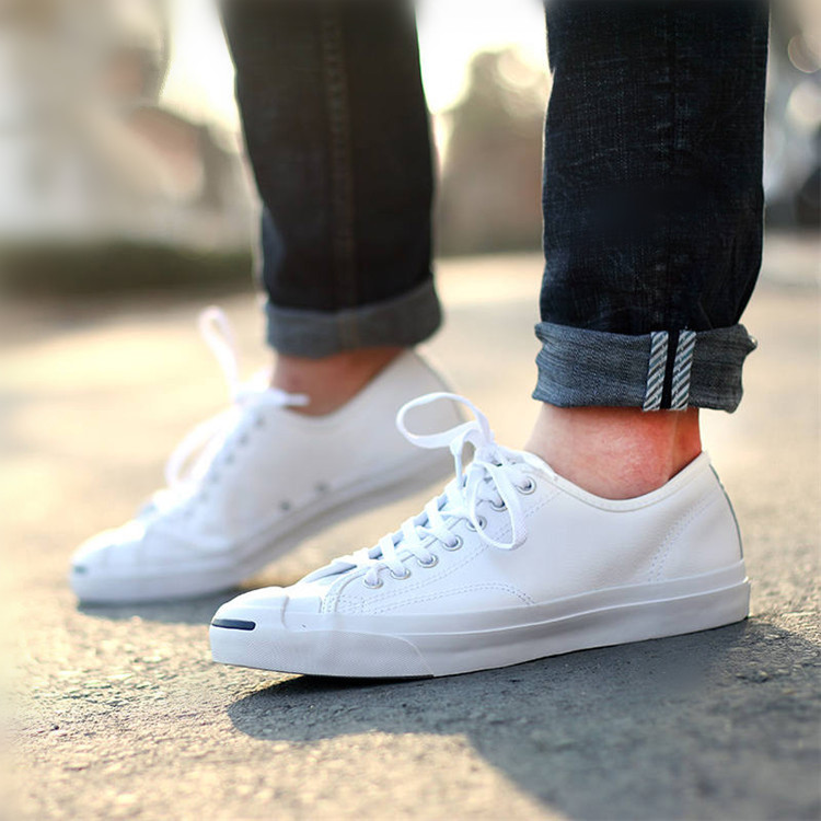 Converse Jack Purcell 纯白/帆布经典