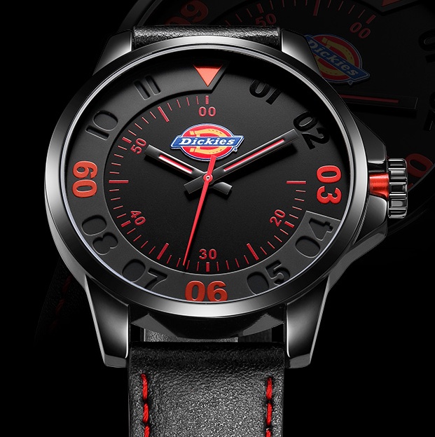 美国Dickies手表石英表皮带男表休闲男士手表CL-02