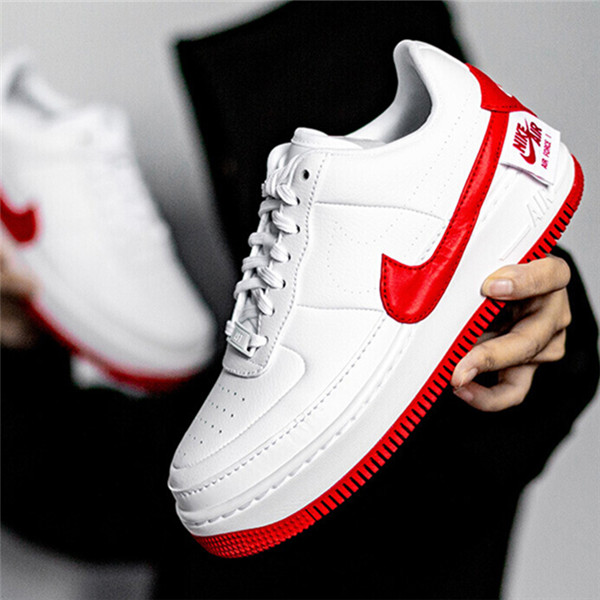 Nike Air Force 1 白红解构