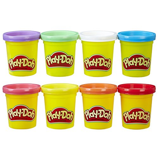 孩之宝 Play-Doh 培乐多彩泥 彩虹8色装 A7923