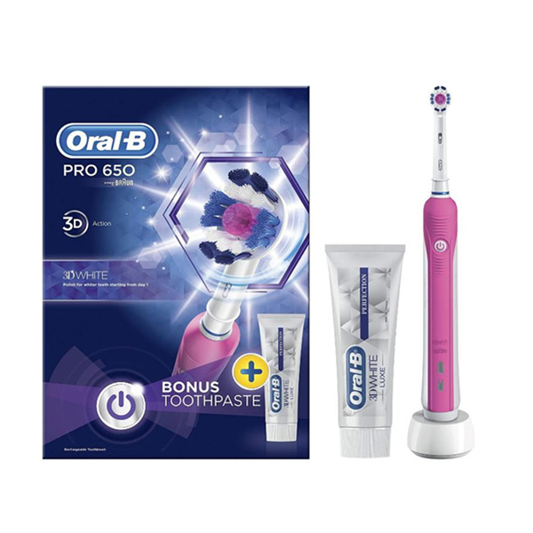 Oral-B 欧乐-B Pro 650 电动牙刷