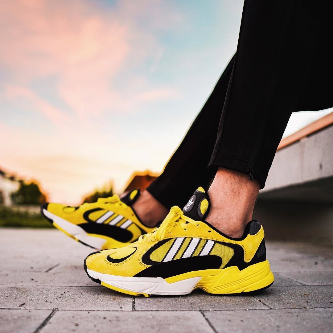 adidas Yung-1 白黑黄