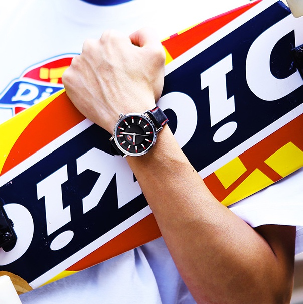 美国Dickie男表石英表 防水皮带男士手表CL-37