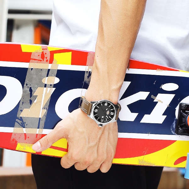 美国Dickies防水石英表皮带男手表ST-01