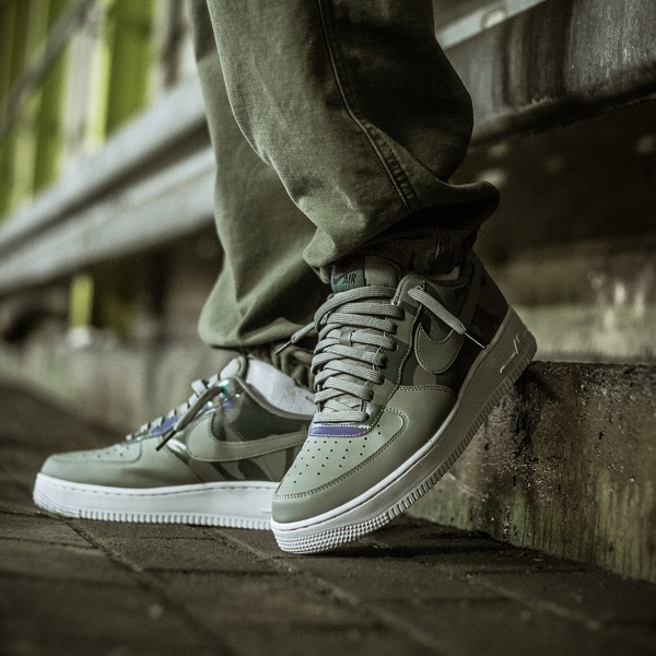 Nike Air Force 1 灰色迷彩