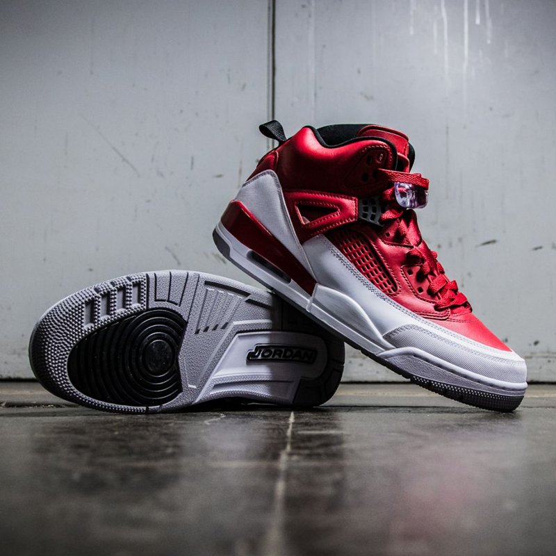 Air Jordan Spizike 白红色